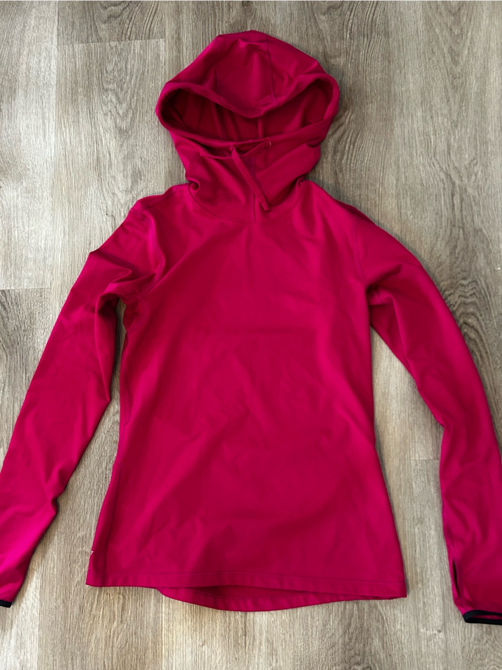 Nike Pro Dri-FIT Hooded Long Sleeve Performance Top Pink Women’s Medium - Picture 2 of 8